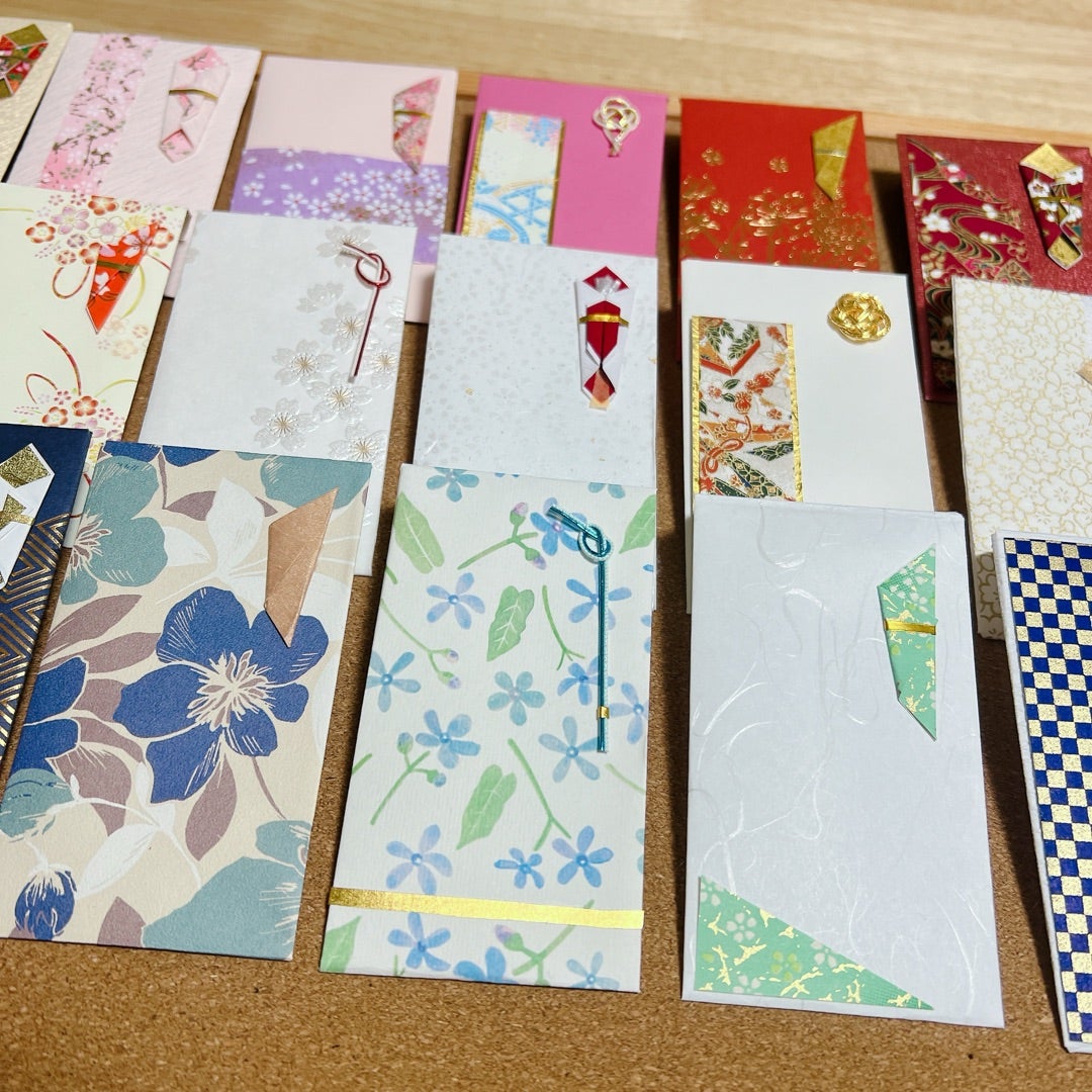 ご祝儀袋をリメイク☆*～簡単に作れる見た目もとっても華やかな箸袋の作り方～「Strawberry」