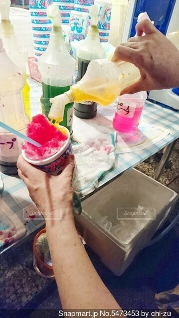 楽天市場 お祭り 縁日の屋台 文化祭の出店 お店のPR アイスクリーム 吊下旗 No.63062 通常在庫品: スライブストア