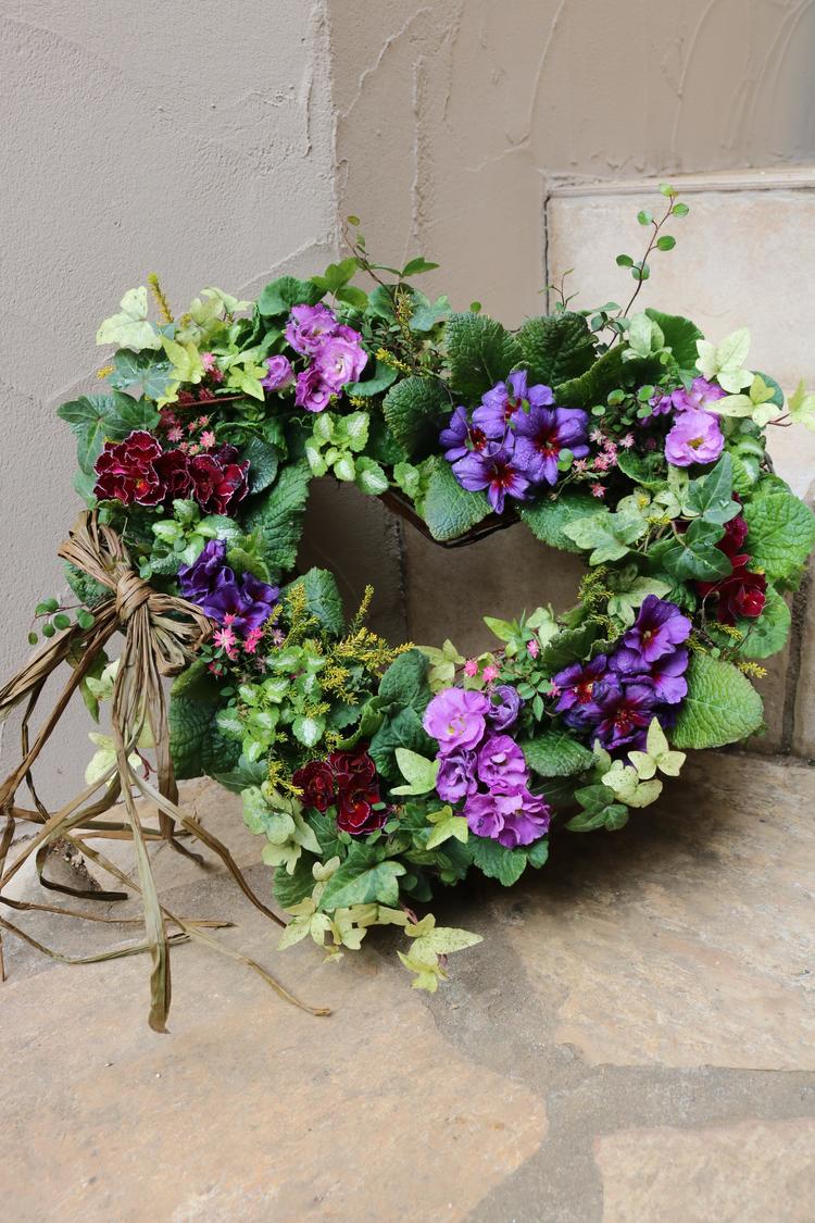 バレンタインリース フラワー・リース