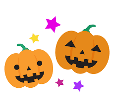 かぼちゃ・ハロウィンのイラスト素材02イラスト無料・かわいいテンプレート