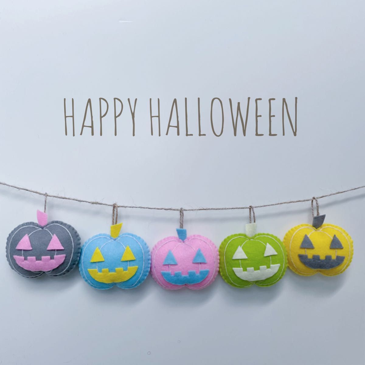240cm ハロウィン大きなフェルトガーランド ハッピーハロウィンインテリア 雑貨 ガーランドバナー 装飾品 飾り ウォールバナ