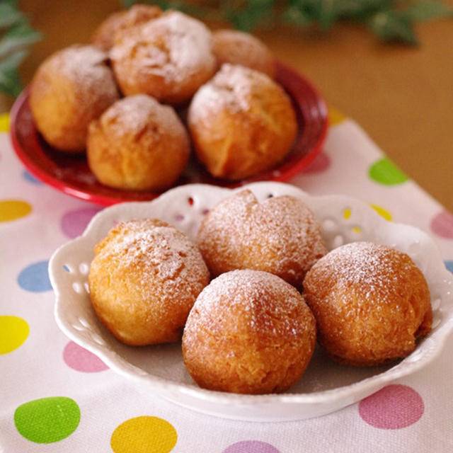 ひな祭り蒸しケーキ