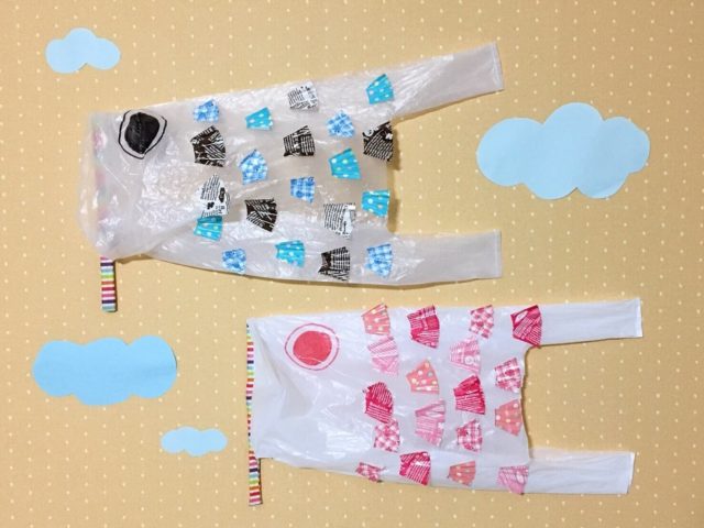 ちりめん手芸キット・つまみ細工で作る 輪っかの鯉のぼり 生地 和柄 和布 ちりめん手芸通販布がたり