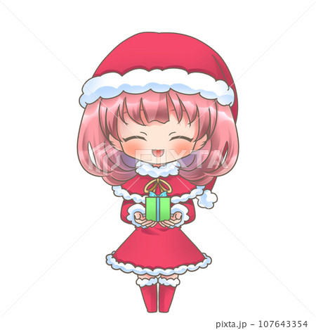 クリスマスコーデ🎄❤️✨ . クリスマスっぽい女の子フリーアイコンです🤍ゆるいイラストまゆげのフリーアイコンイラストいらすとクリスマスクリスマスコーデクリスマスイラスト女の子イラストかわいいイラストかわいい女の子赤色赤色イラスト
