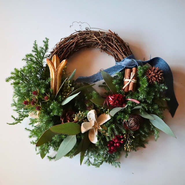 Amazon.co.jp:クリスマスナチュラルリース ウインター Christmas ギフト プレゼント インテリア クリスマスリース 壁飾り装飾マカロンイエロー, Lサイズ並行輸入品: おもちゃ