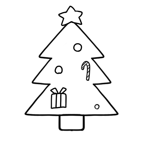 クリスマスツリーイラストかわいいの検索結果 - Yahoo!きっず検索