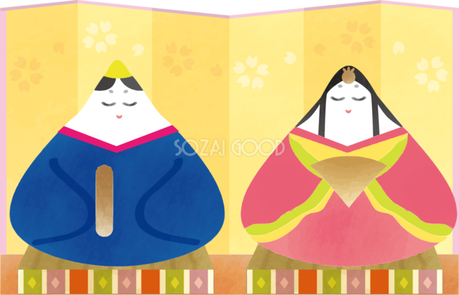 ひな祭りイラストを探そう！欲しい絵がすぐに見つかるフリーサイトはココ！株式会社オマツリジャパン