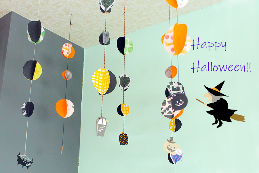 100円ショップの材料で、ハロウィン飾りやギフトを簡単に手作りしましょう♪nunocoto fabric