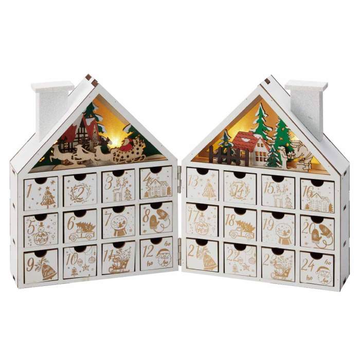 送料無料 サンタ カレンダー 北欧 可愛い 木製 クリスマス イベント 電車 汽車 アドベントカレンダー 品番： GMS01691 : G-HOUSE- 通販 - Yahoo!ショッピング
