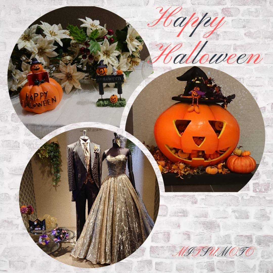 ハロウィーン・ナイト ブライダルフラワー 会場装花