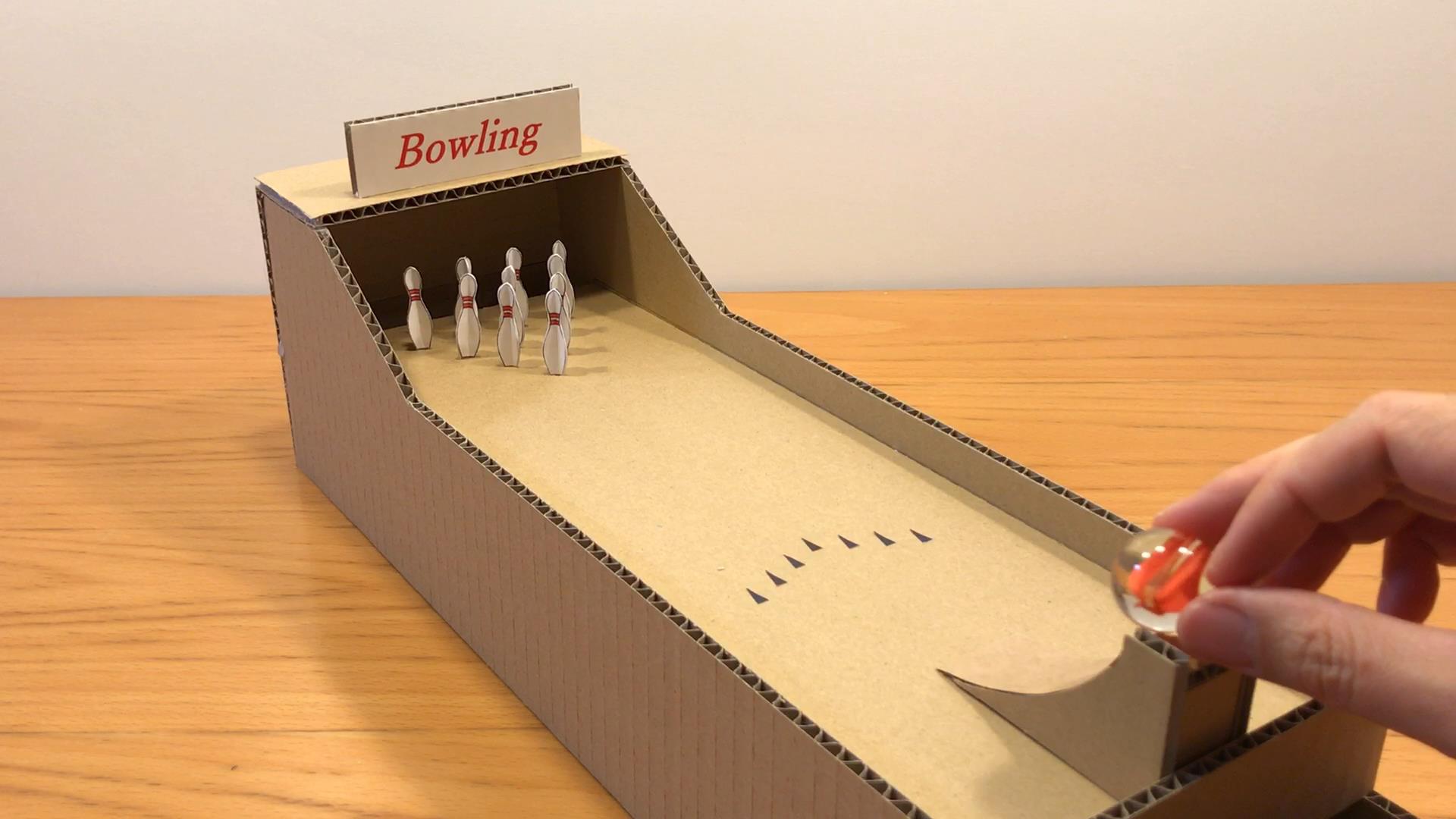 ボウリング ぼうりんぐ 簡単！牛乳パックで作ろう 楽しい工作雪印メグミルク株式会社