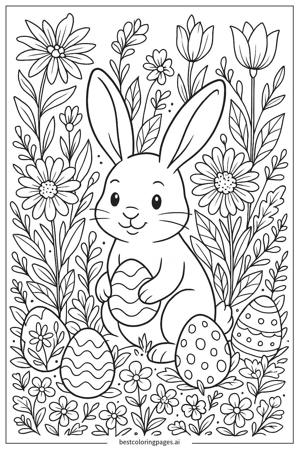 イースターエッグぬりえ。ハッピーイースターの日のぬりえ。黒と白のイースターエッグの塗り絵のページ。イースターエッグベクトルの概要図。イースターエッグ手描き線画。のイラスト素材・ベクターImage 183556377