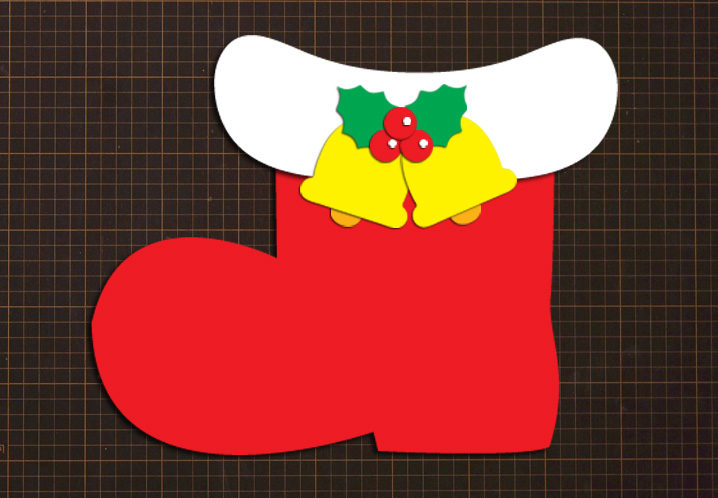 みんなの投稿クリスマスブーツのタペストリー保育と遊びのプラットフォーム ほいくる