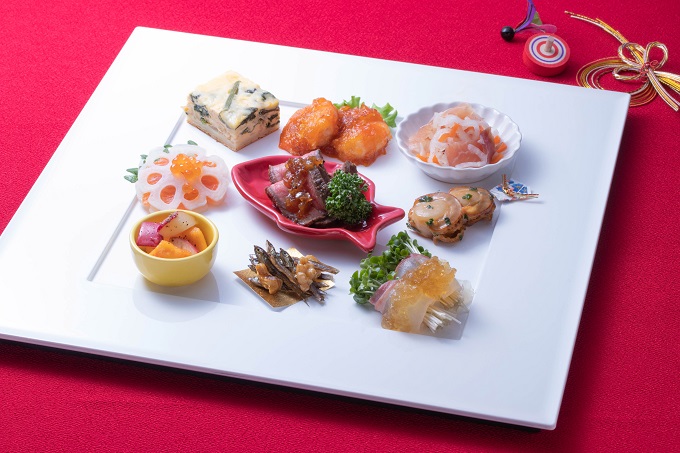 お正月にワンプレートでおせちの盛り付けブランド洋食器専門店ル・ノーブル 公式オンラインショップ