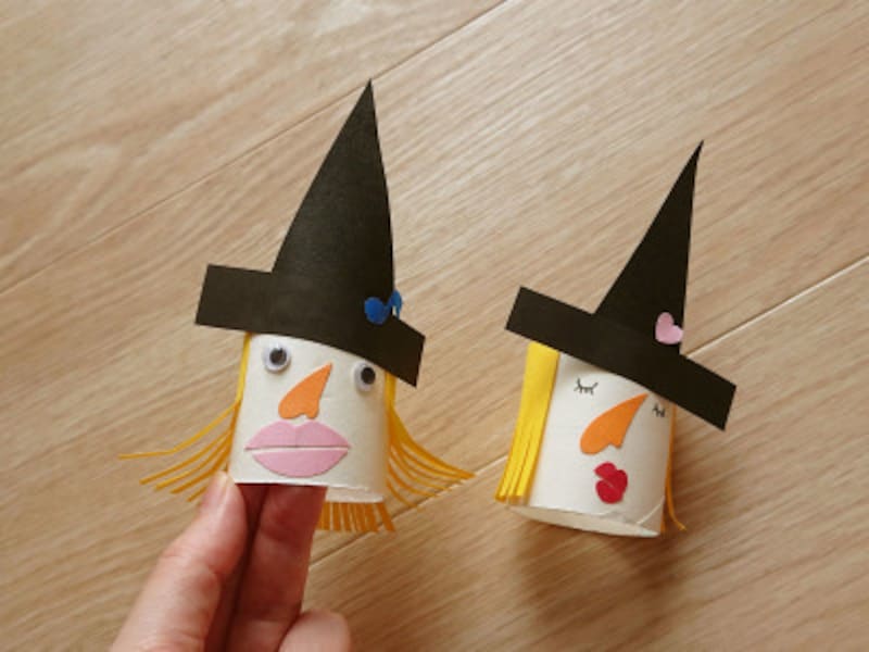 写真あり トイレットペーパーの芯のハロウィン人形の作り方ミックスじゅーちゅ 子どもの遊びポータルサイト