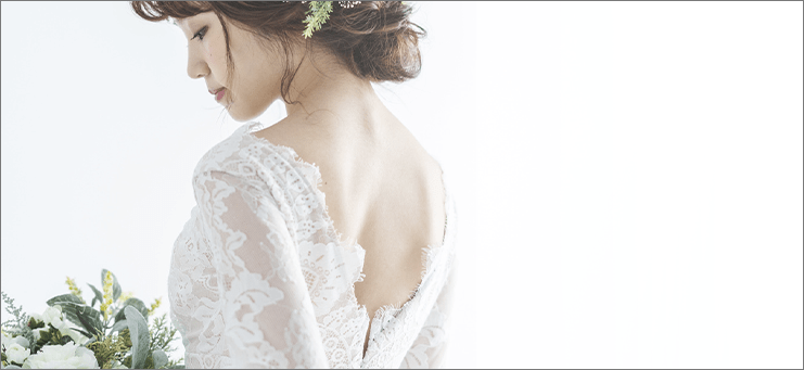 ブライダルヘアメイク・花嫁の髪型 フォトウェディングモモナ