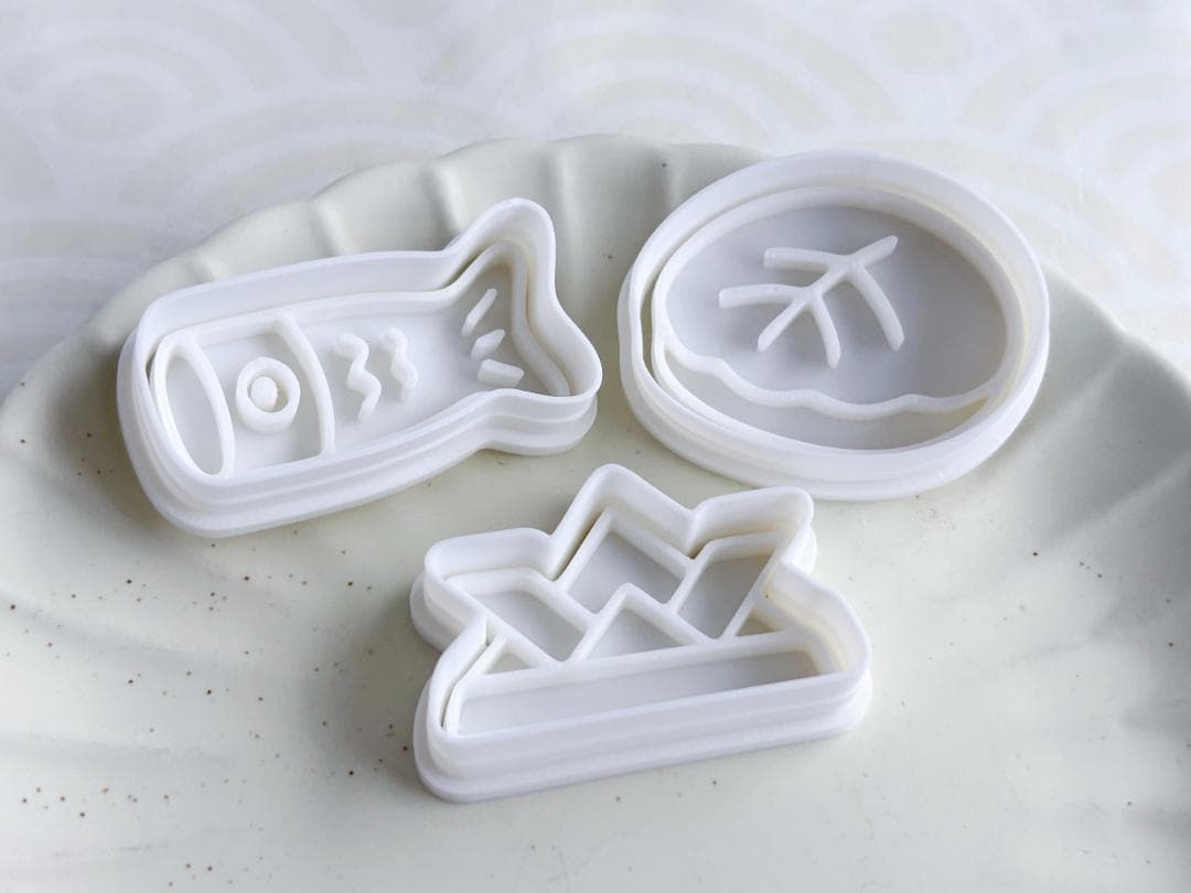 こどもの日 かぶと クッキー型、クッキーカッターPay ID