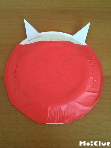 節分 鬼のお面 : 早未恵理の あそび Tips