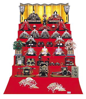 雛人形 コンパクト おしゃれ かわいい ひな人形「選べる2種類」 和奏 白木〜wakana〜紬・凪 間口45cm送料無料: 人形会館 京玉- 通販 - Yahoo!ショッピング