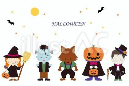 ハロウィン魔女と怪物プレースマット ～防水性能が高い～ ～デザイン性が高い～ 麻ランチョンマット専門通販 食のキャンバス