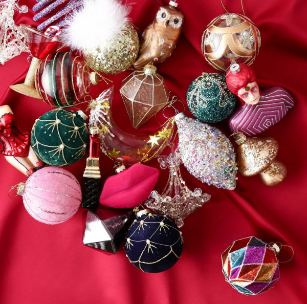 チェコガラスツリー ピンクAmazon.co.jp: Francfranc フランフラン ガラスツリー ボール M