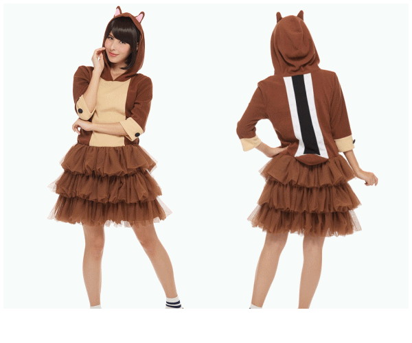 ミッキー＆フレンズ コスプレ 仮装 衣装 ハロウィン コスチューム アニメ ディズニー キッズ こども パーティーグッズ 公式 子供用 子ども用 チップS : パーティワールド - 通販 - Yahoo!ショッピング