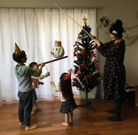 ハロウィン･クリスマスに！ ピニャータを作って遊んでみた！作り方も分かります♪