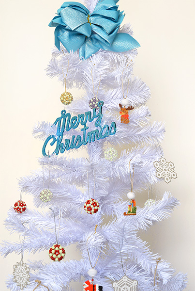 100均DIY♪セリアの クリアボールオーナメント,電球型ライト を使って、おしゃれなナチュラル系クリスマスオーナメントや飾りを手作りしてみよう♪