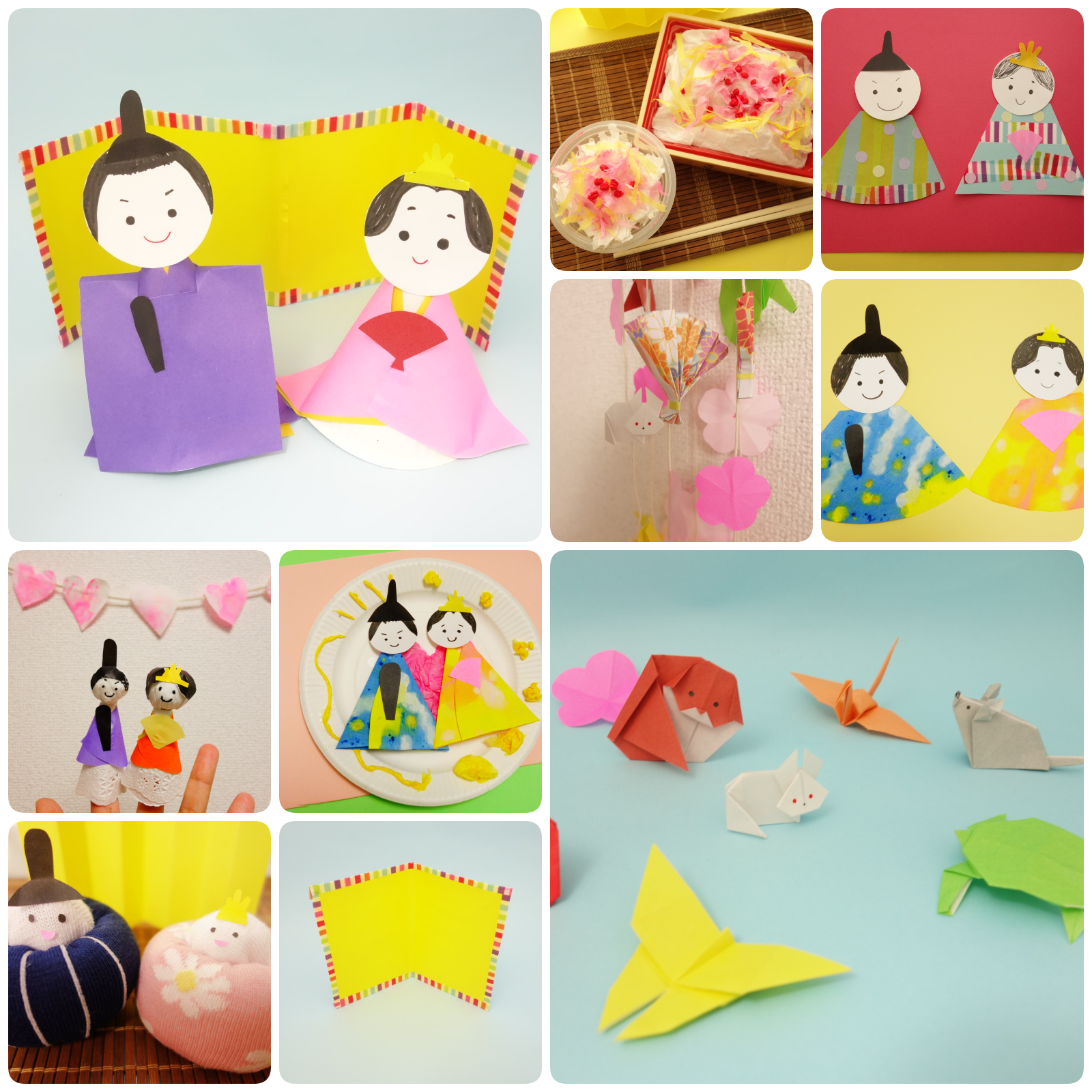 ひなまつり工作 親子でつくる！ 可愛くておしゃれなひなまつり飾りHugMugウーマンエキサイト