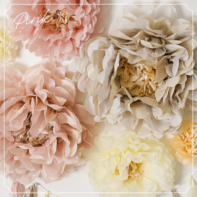 パーティー 飾り お花紙 ペーパーフラワー 誕生日 飾り付け 記念日 100日祝い 雛祭り ペーパーポンポン タッセルガーランド 装飾 お祝い 花イベント オーナメント バースデー デコレーション セットグリーン系- メルカリ