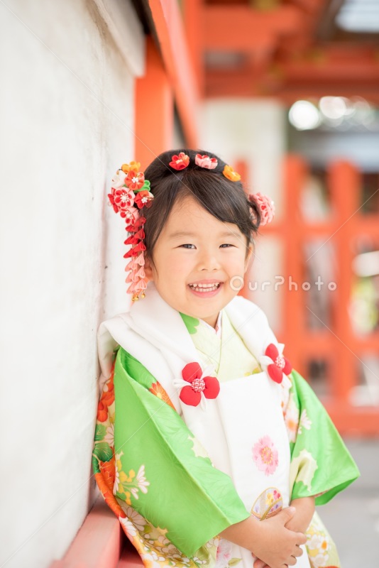 広島東照宮 広島市東区 で七五三の出張撮影カメラマンの撮影例と価格で比較！11,000円 税込