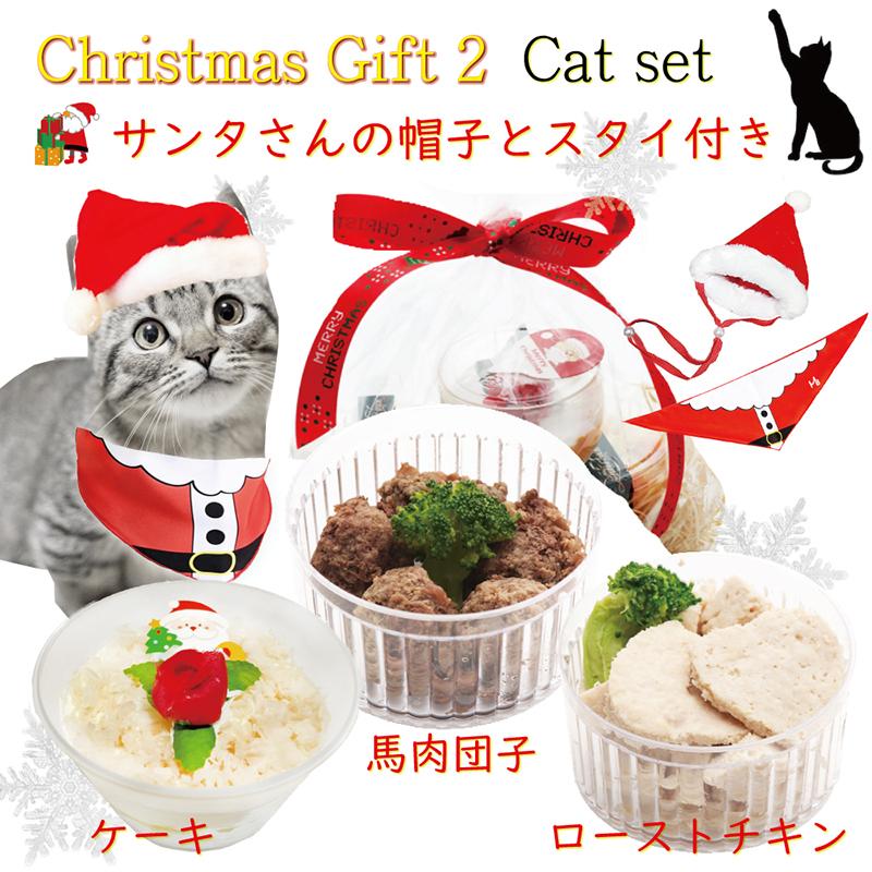 ねこねこ25年クリスマスケーキ、‟黒猫＆白猫”のチョコムースケーキや1人用「こねこサンタケーキ」も - ファッションプレス
