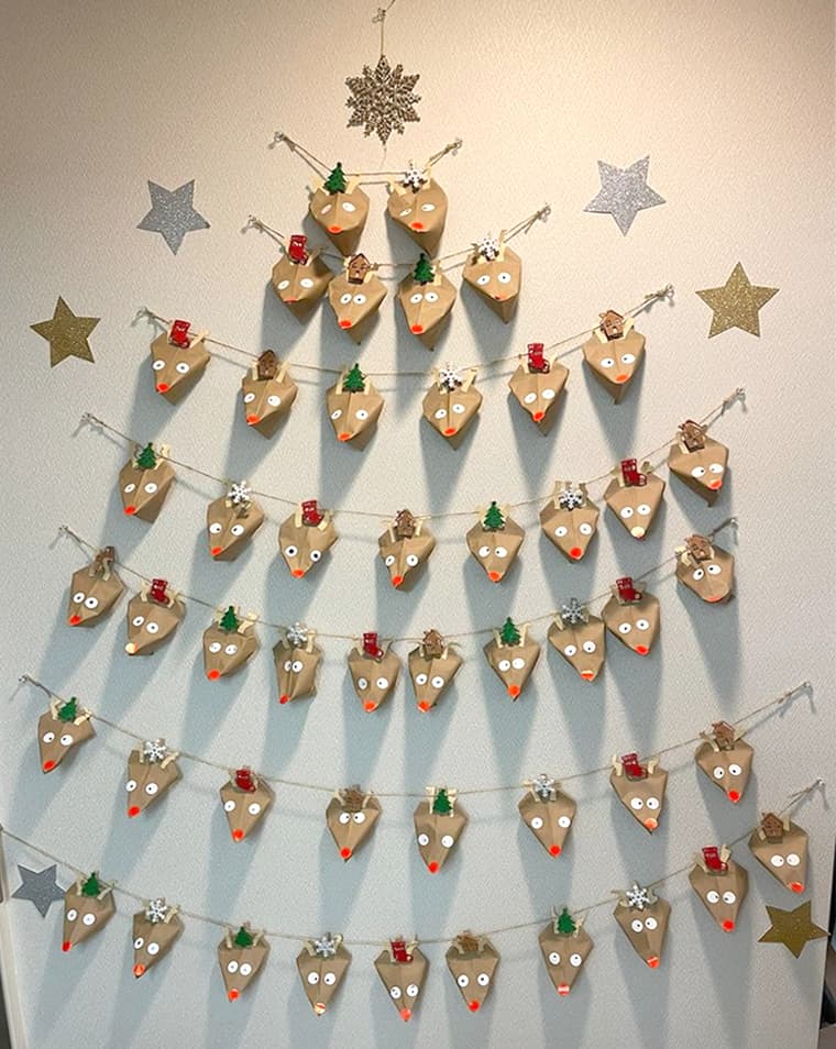 クリスマスが待ち遠しい！手作りアドベントカレンダーTANOKURA