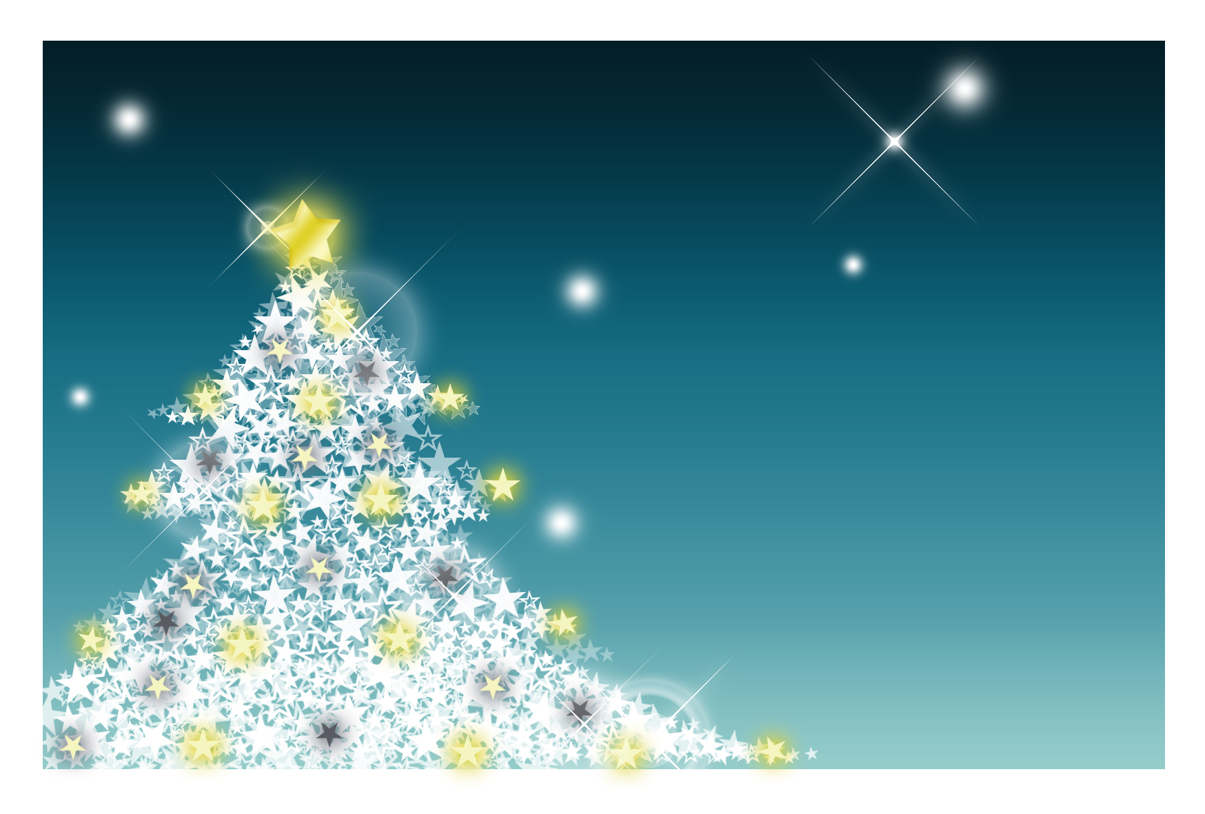 クリスマスカードサンタ プレゼント- 無料テンプレート公開中 - 楽しもう Office