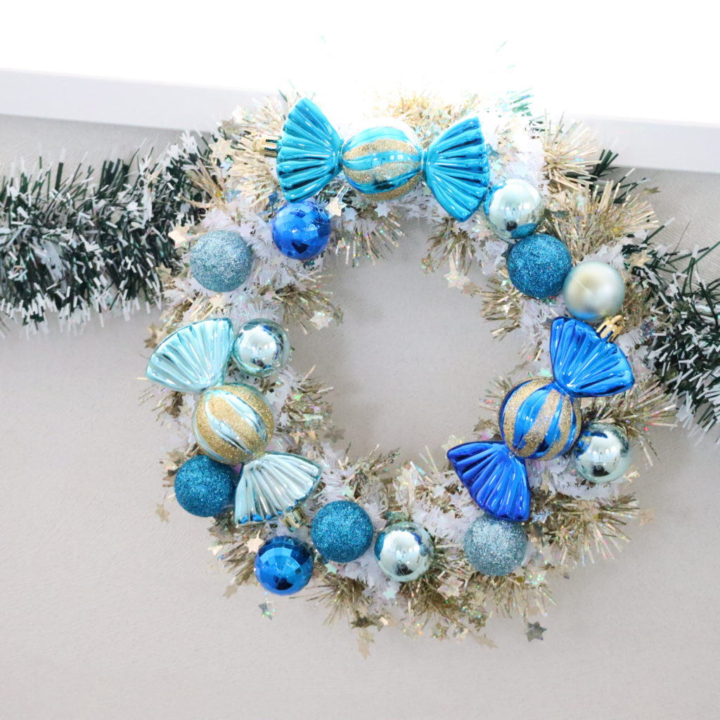 費用500円 100均の材料だけでクリスマスリース手作り！ ダイソー＆セリア比較 1mm