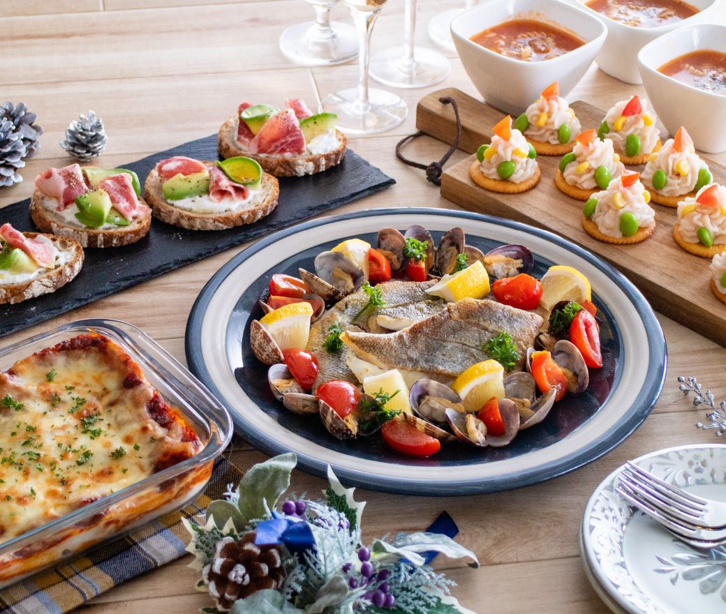 おうちで クリスマスマーケット 気分を楽しみました。LEE