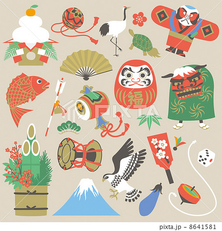 まとめ お正月の無料イラスト素材集イラストイメージ