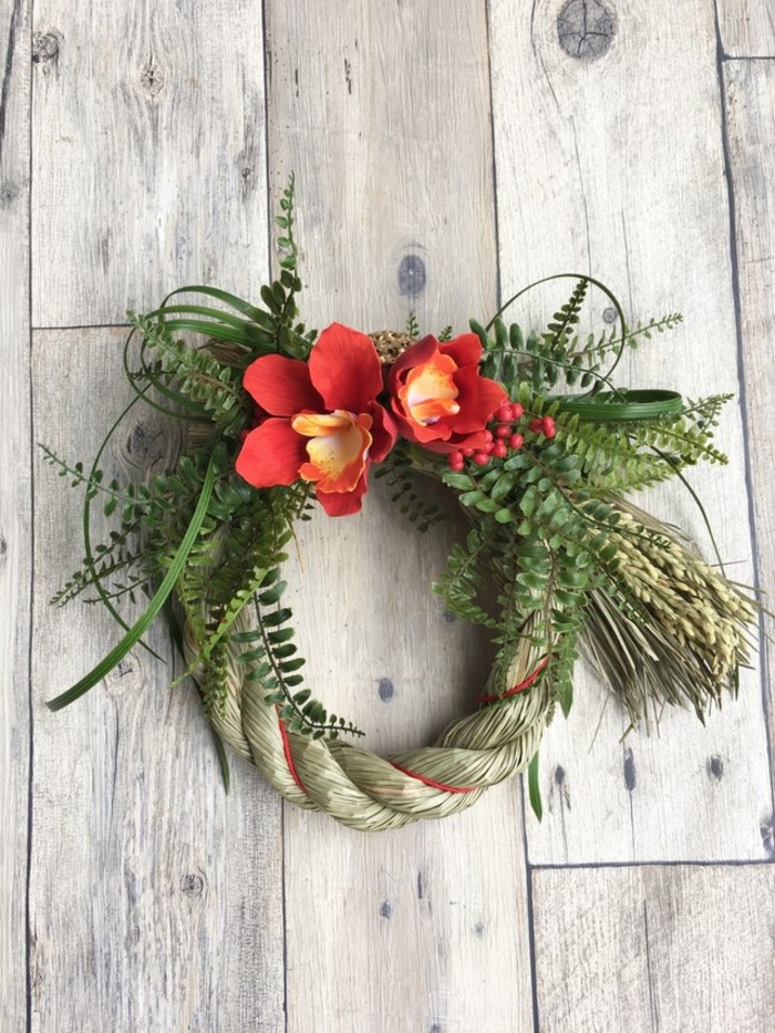 ⭐︎人気商品 クリスマスお正月リース クリスマスリース しめ縄 しめ縄リース お正月リース 節分リース 冬リース 杉リース 和風リース 洋風リース成人式 クリスマスツリー サンタクロース お歳暮 - naturalflowersminne byGMOペパボ 国内最大級のハンドメイド・手作り