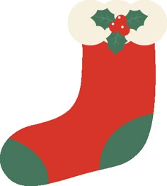 クリスマスの靴下セット無料イラスト素材素材ラボ