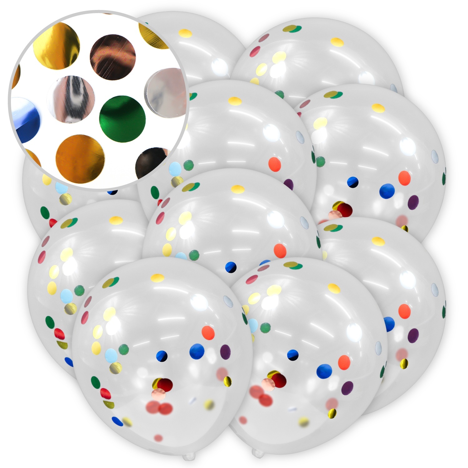 BTZO バルーン ゴム風船 飾り付け 100個入 10インチ 丸風船 ラテックスバルーン 飾り付け 誕生日 結婚式 店舗装飾 パーティー 運動会文化祭 ミックス バルーンアート クラッカー・紙吹雪・飾り