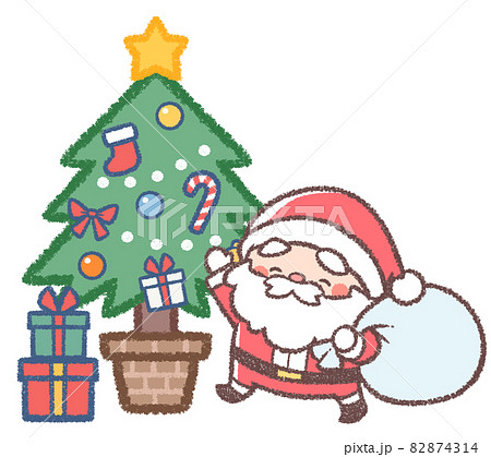 生活・行事・クリスマス・冬 クリスマスプレゼントのかわいいフリーイラストフタバのフリーイラスト