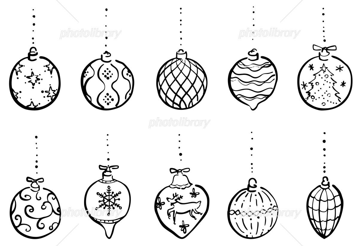 クリスマスのイラスト オーナメント- イラストくん