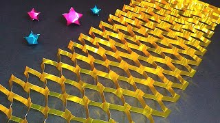 七夕の飾りに、色画用紙で手軽に作れる星の作り方２種類をYou Tubeで紹介しました。どちらも正方形の紙１枚で出来ます ⁠^⁠‿⁠^⁠動画作成編集@y_ycreation七夕飾り七夕飾り製作モビールdiyペーパークラフトレクリエーション保育園幼稚園七夕介護レク