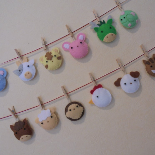 フェルトガーランド 鶴と初夢 と招き猫 お正月 飾り - メルカリ