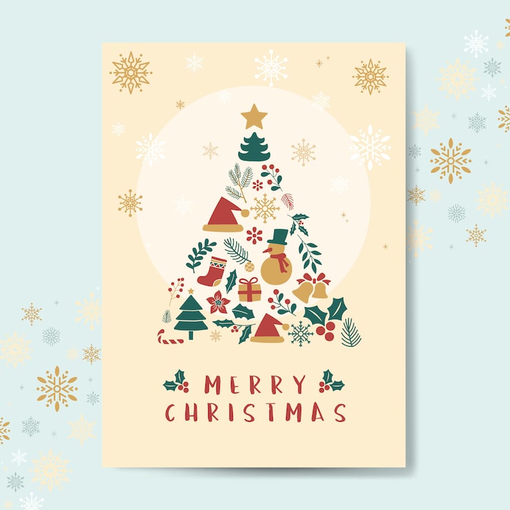 飛び出すクリスマスカードが手軽に作れる、海外のテンプレートまとめインスピ