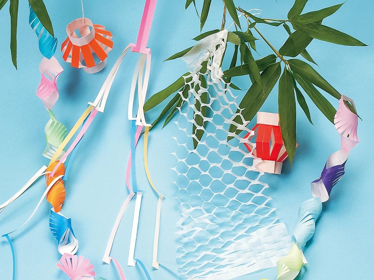 簡単！七夕飾りの吹き流しや紙衣の製作アイデアみんなの幼児と保育