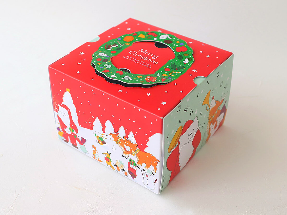 楽天市場 ケーキボックス クリスマスの通販