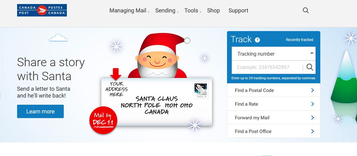 サンタクロースへのお手紙の出し方！思ったより簡単でした - ぶんぶん堂