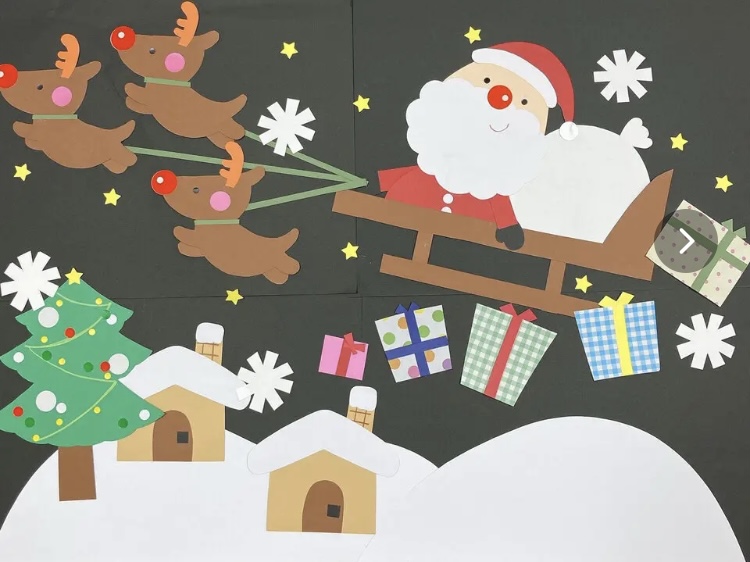 クリスマス会で使えるパネルシアターを作りました🎄✨ 12月のお誕生日会でも使えます🎂 詳細は投稿内の画像に書いてあります！ 是非ご覧ください✨すでにSTORESにて販売を開始しています😆11月製作 12月製作 クリスマス製作 クリスマス 誕生日会出し物 パネルシアター