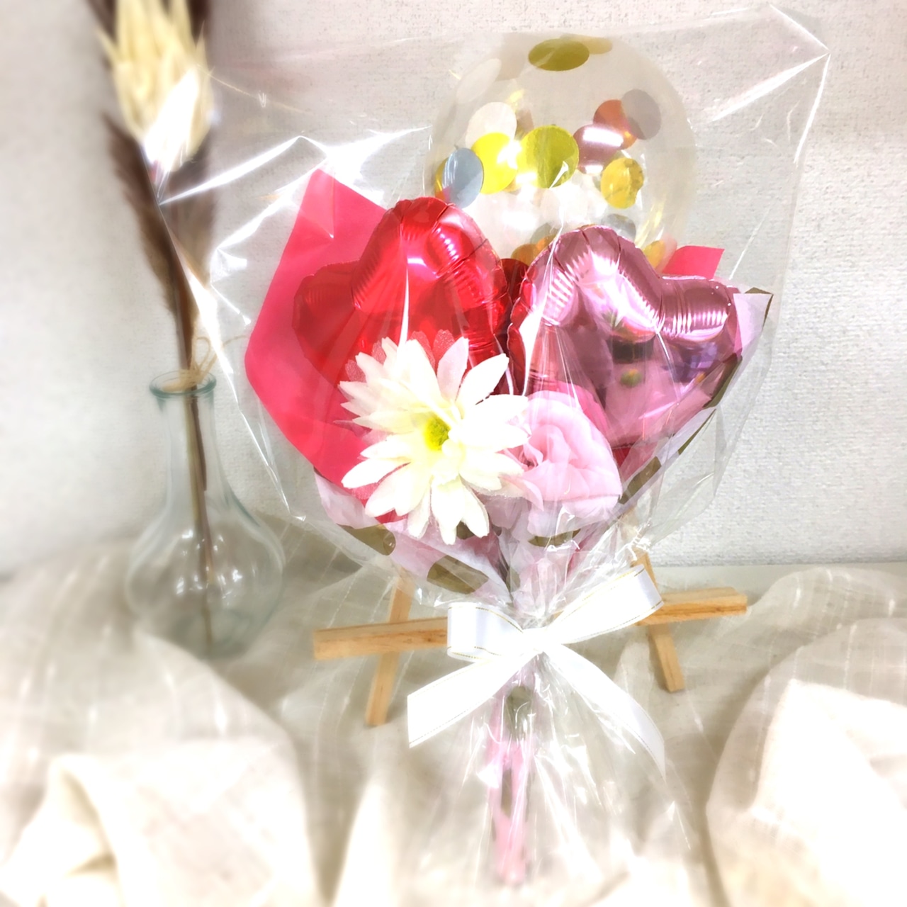 Amazon開店祝い バルーン 胡蝶蘭 バルーンギフト 名入れ バルーンアレンジ バルーン おしゃれ ギフト 豪華 電報 卓上 お祝い 花束数字 プレゼント お店 周年 リニューアルオープン 移転 文字入れ bal060風船・バルーンおもちゃ